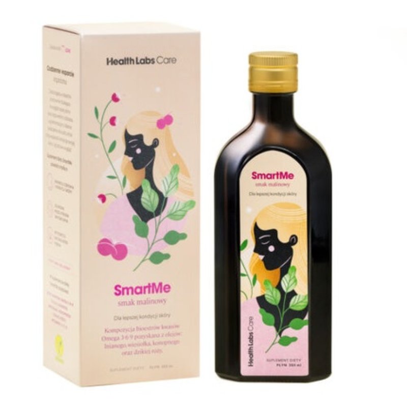 Smartme Dietary Supplement Improving Skin Condition Raspberry 250ml