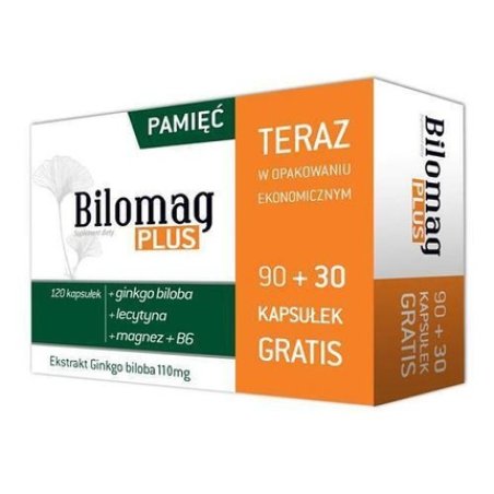 Bilomag Plus Action Pack 90 30 Capsules