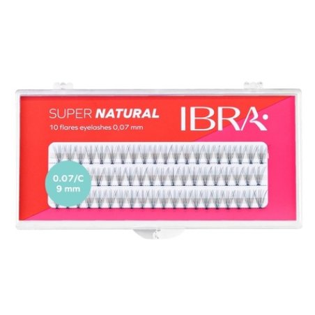 Super Natural Artificial Eyelash Extensions 0.07 C-9mm