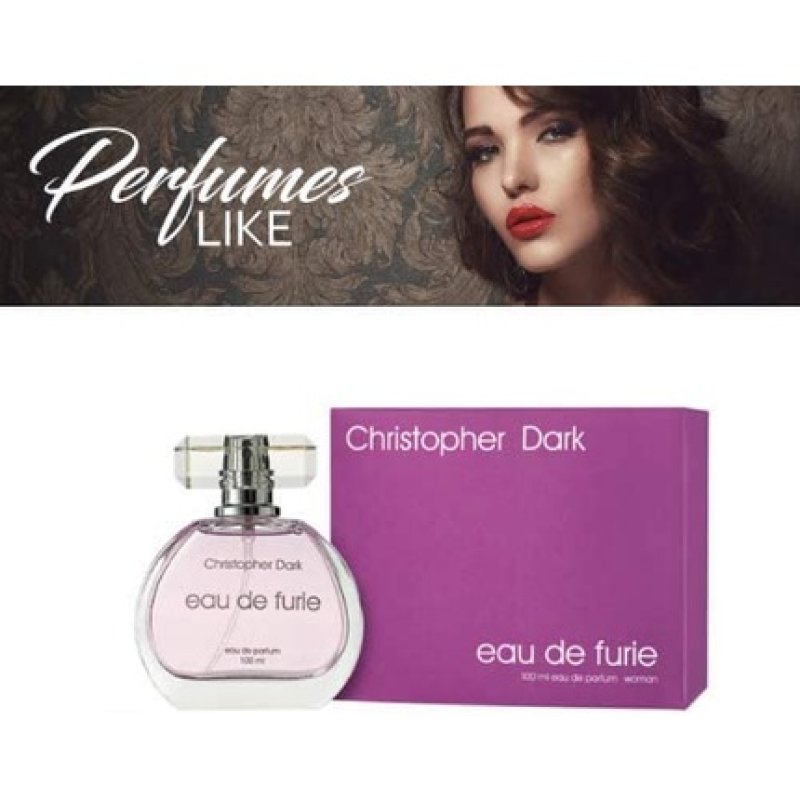 Christopher Dark Eau De Furie Eau De Parfum Natural Spray for Women 100ml