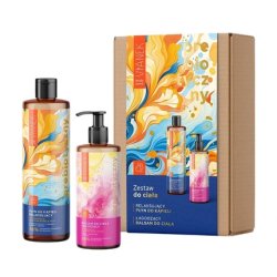 Vianekset Body Care Prebiotic Relaxing Bath Liquid 400ml And Prebiotic Soothing Body Balm 300ml