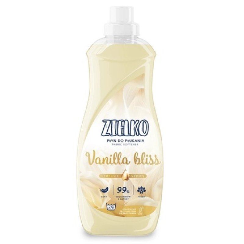 Zielko Vanilla Bliss Fabric Softener Yellow, 1.52 Liters