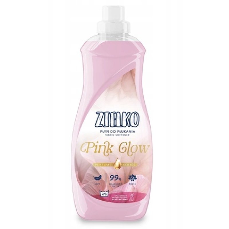 Zielko Pink Glow Fabric Softener Pink, 1.52 Liters
