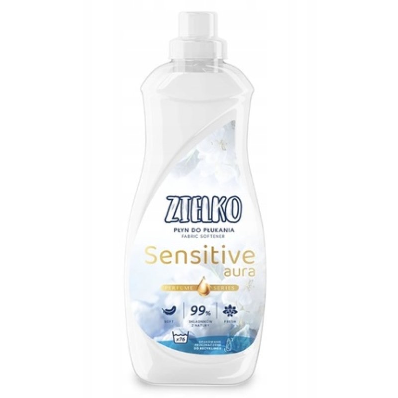 Zielko Sensitive Aura Fabric Softener White, 1.52 L