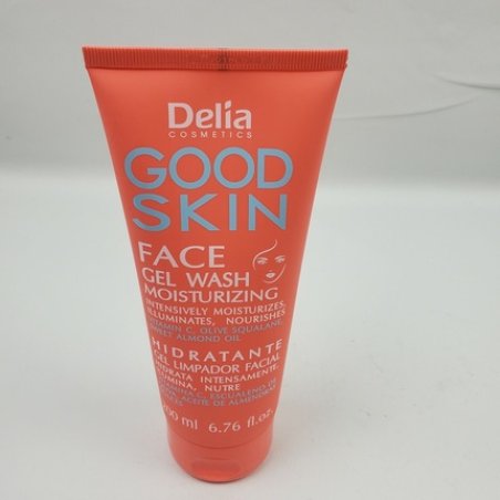 Delia Good Skin Moisturizing Face Wash Gel with Squalane and Almond Oil 6.76oz - Pack of 2