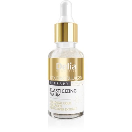 Delia Cosmetics Gold & Collagen Therapy Elasticity Serum Vitality Nutrition 30ml