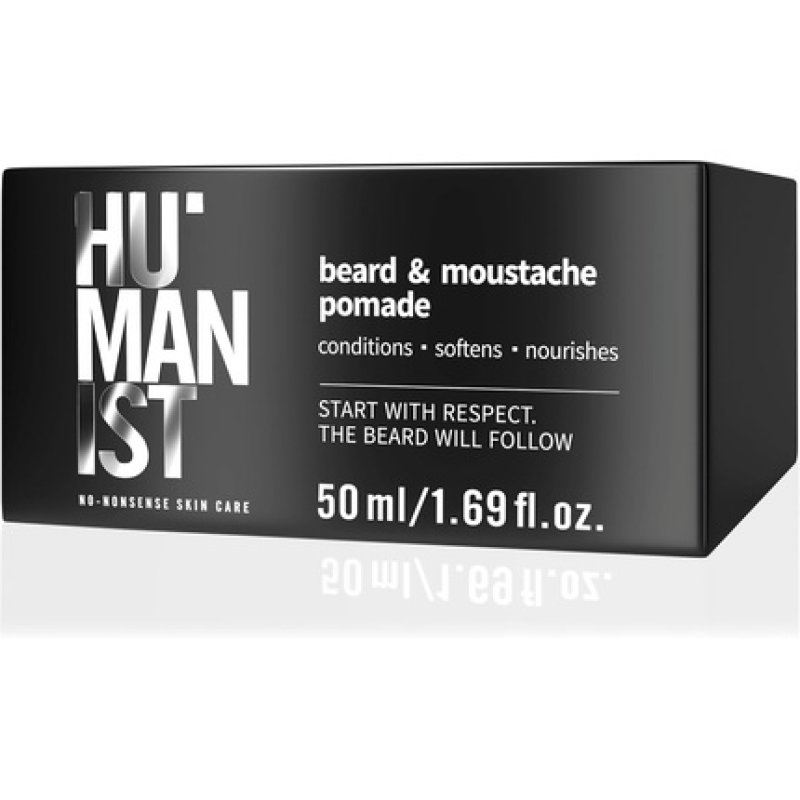 Humanist Defining Beard & Mustache Pomade - Nourishes Ingredients