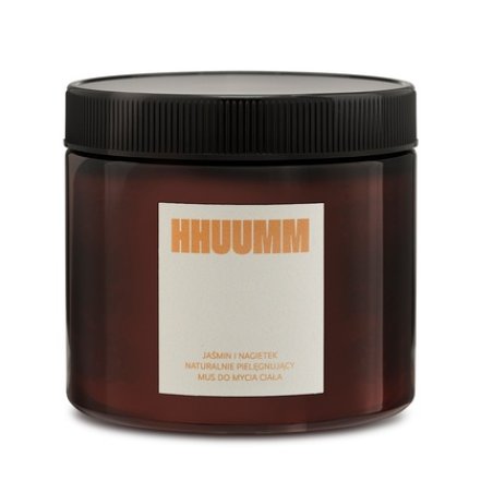 Hhuumm Natural Body Wash Mousse Jasmine And Marigold 200ml