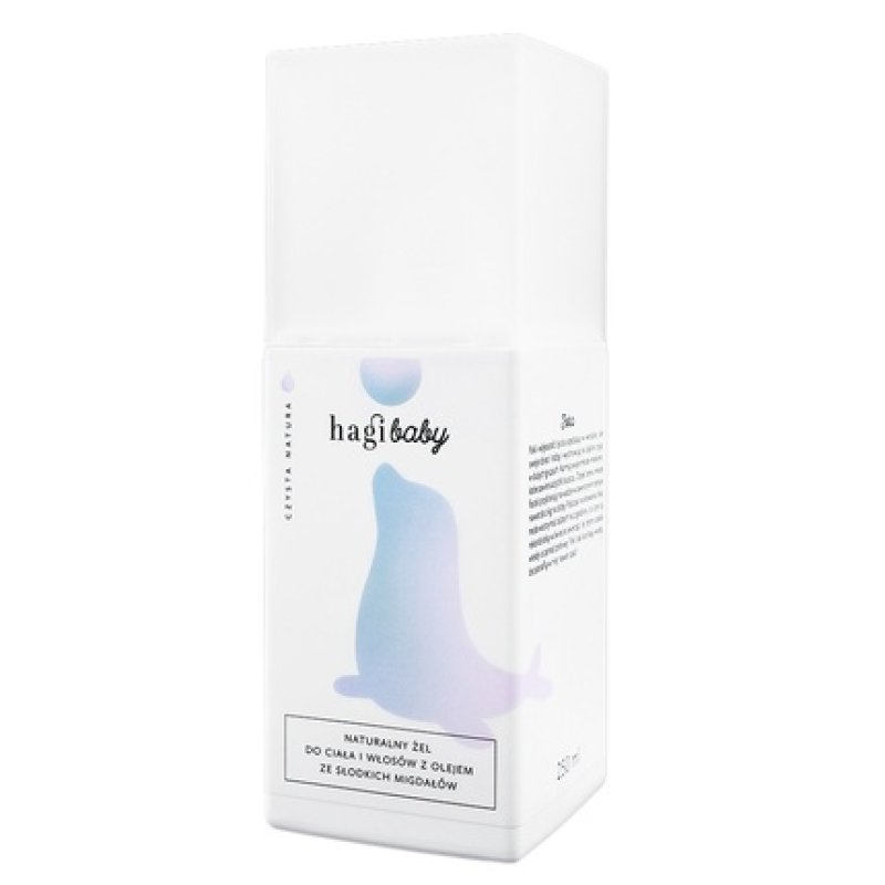 Hagi Baby Natural Gel For Body And Hair With Sweet Almond Oil 250ml