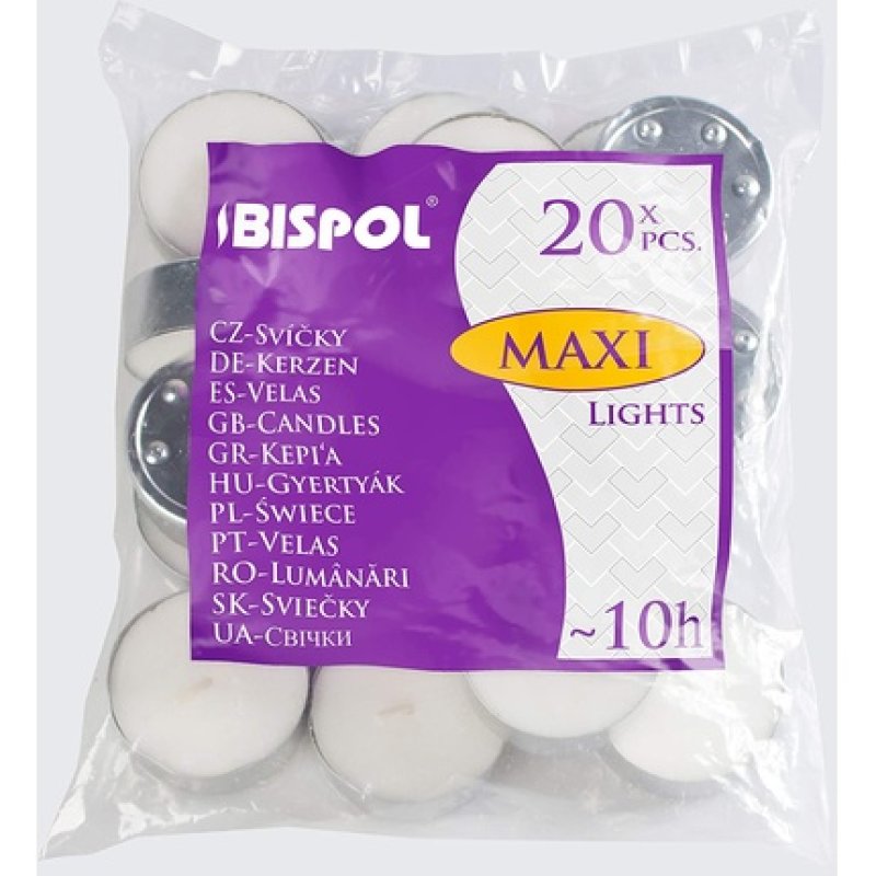 Maxi Food Warmers, 10 Hours Burn Time, Good Quality, Pack Of 20