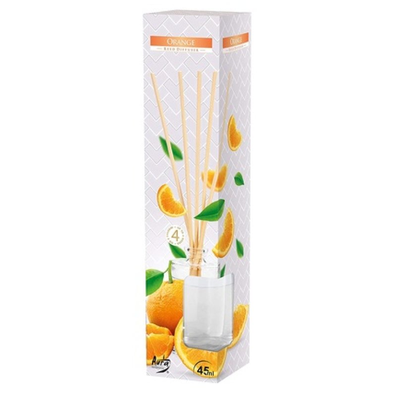 Orange Aroma Diffuser 45ml - Lasts 4 Weeks