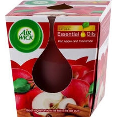 Air Wick Candle Red Apple & Cinnamon - 105g