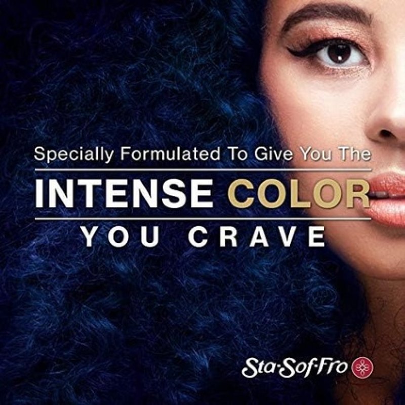 Sta Sof Fro Be Permanent Hair Colour Cream Blue Black 110ml