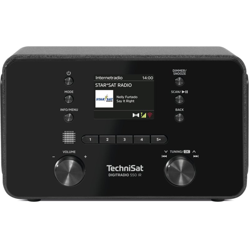 TechniSat DigitRadio 550 IR Personal Digital Black