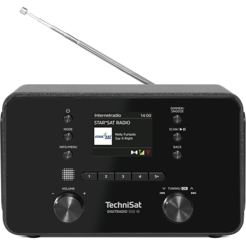 TechniSat DigitRadio 550 IR Personal Digital Black