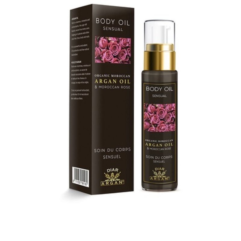 Sensual Body Oil with Argan and Moroccan Rose 50 ml