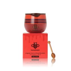 Honeybalm Lip Balm Cherry Spf25 - Moisturizing Lip Balm With Sun Protection