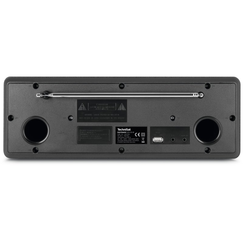 TechniSat DIGITRADIO 370 CD IR Home audio mini system 10 W Black