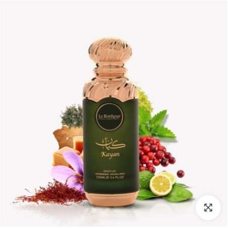 Kayan Eau De Parfum by Le Bonheur Perfumes 100ml 3.4 Fl Oz Made in Saudi Arabia
