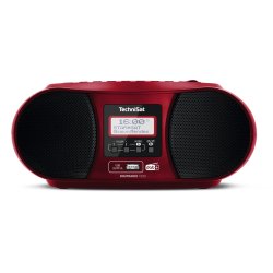 TechniSat DigitRadio 1990 Numérique 3 W DAB , FM Rouge Lecture de MP3