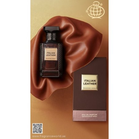 Fragrance World Italian Leather Eau De Parfum, Unisex, 150 Ml