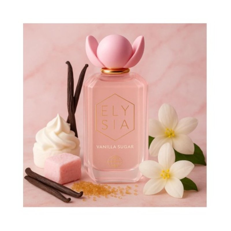 Fragrance World Elysia Vanilla Sugar Eau de Parfum Unisex 3.4 Oz