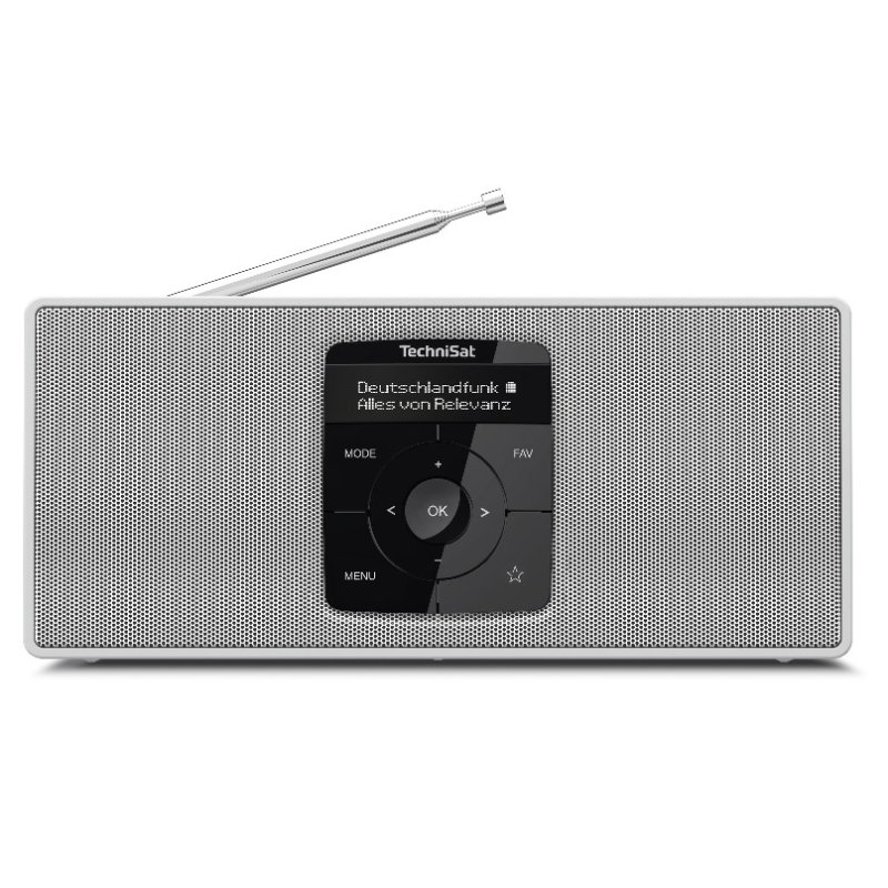 TechniSat DIGITRADIO2S Portable Digital White