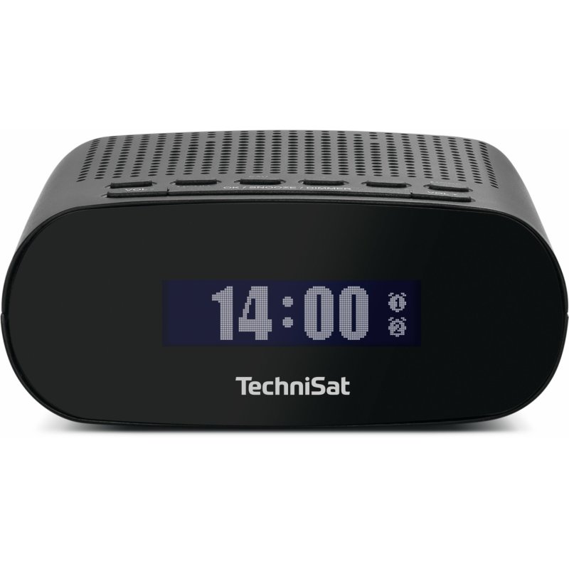 TechniSat TECHNIRADIO 50 Clock Analog & digital Black