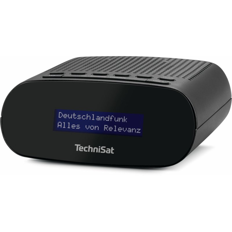 TechniSat TECHNIRADIO 50 Clock Analog & digital Black