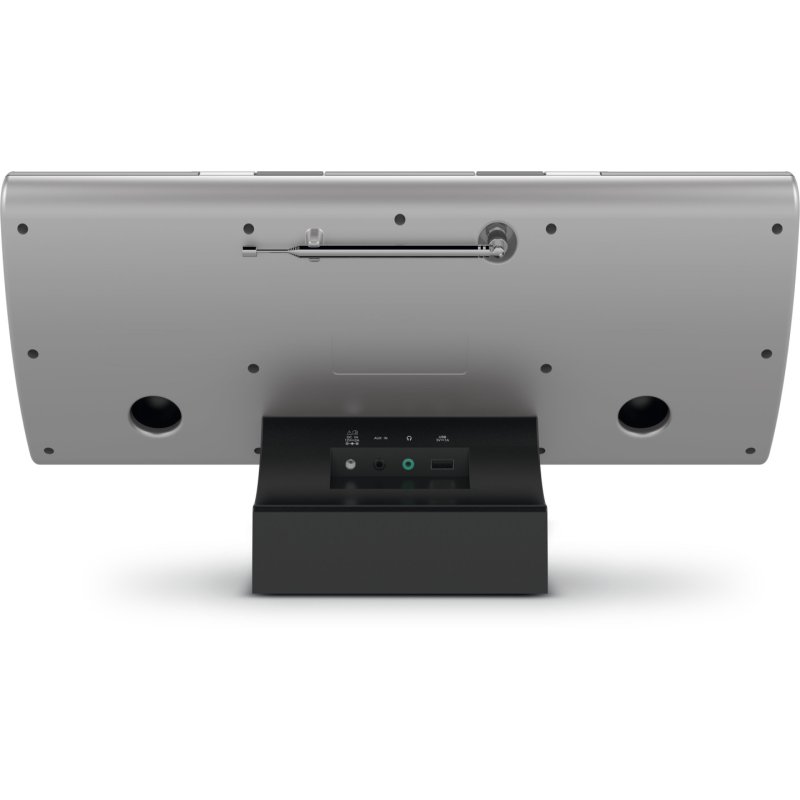 TechniSat MULTYRADIO 4.0 Internet Analogique et numérique Noir, Argent