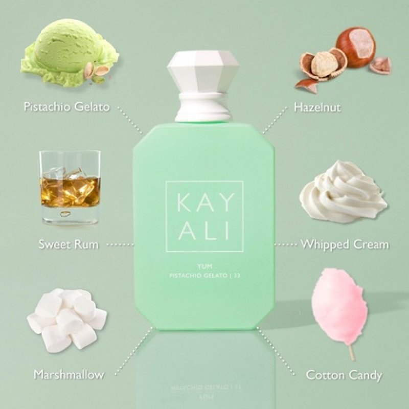 Kayali Yum Pistachio Gelato 33 EDP Intense 1.7 Oz 50ml Eau De Parfum Spray