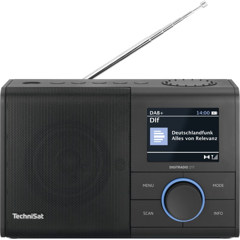 TechniSat DIGITRADIO 217 Portable Analog & digital Black
