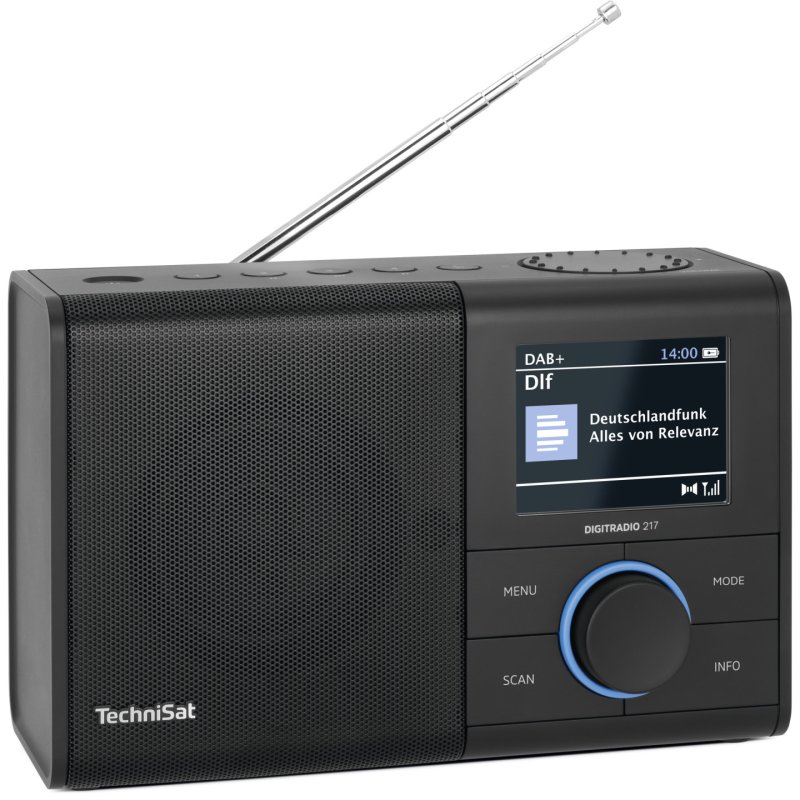 TechniSat DIGITRADIO 217 Portable Analog & digital Black