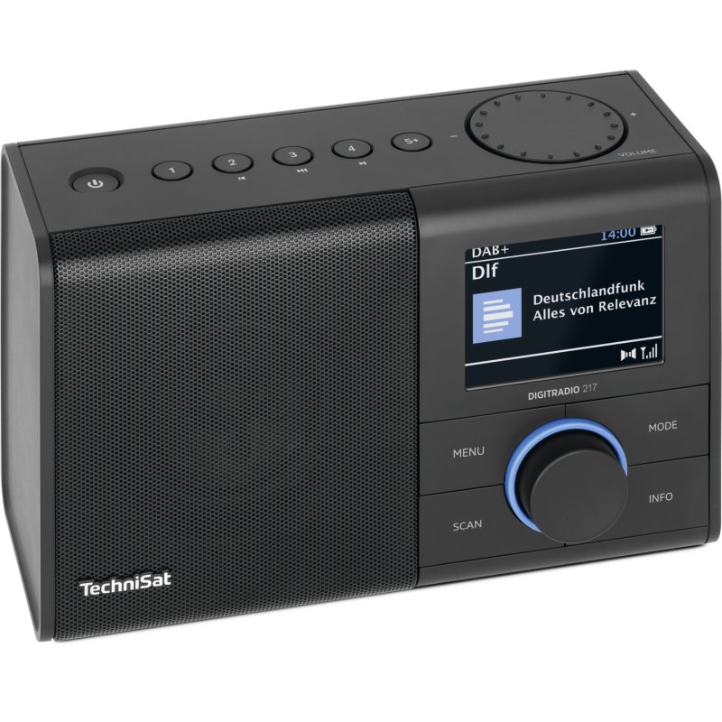 TechniSat DIGITRADIO 217 Portable Analog & digital Black