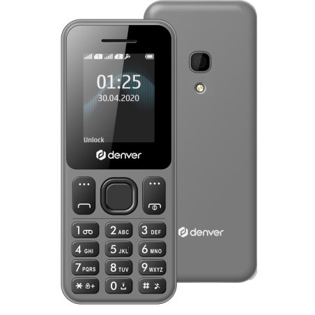 Denver FAS-1806MK2 4.5 cm (1.77") Grey Camera phone