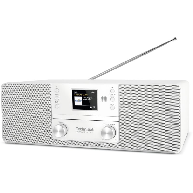 TechniSat DIGITRADIO 370 CD IR Home audio mini system 10 W White
