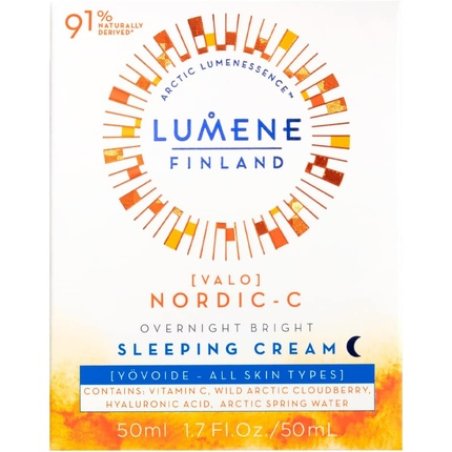 Lumene Nordic-C Vitamin C Overnight Bright Sleeping Cream 50ml
