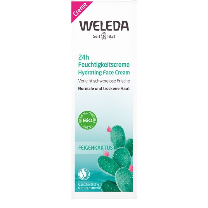 Weleda Prickly Pear Moisturizing Cream for Normal and Dry Skin - 30 ml