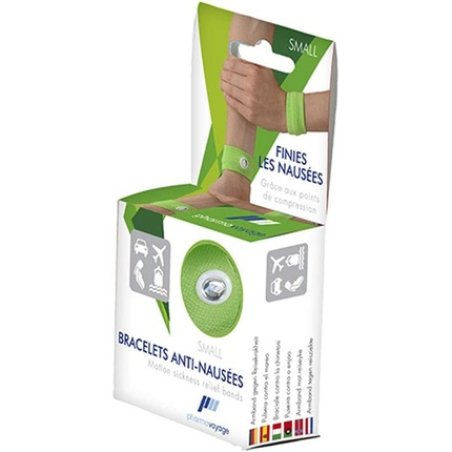 Pharmavoyage Small Anti-Nausea Wristbands - Green
