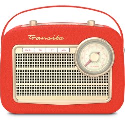 TechniSat Transita 130 Portable Analogique et numérique Rouge