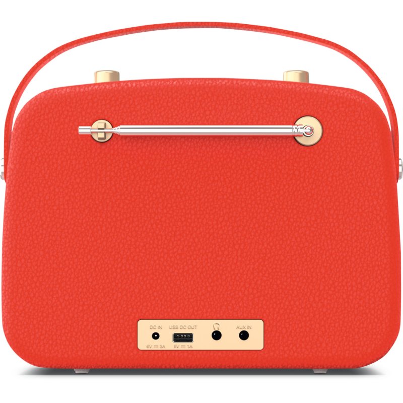 TechniSat Transita 130 Portable Analog & digital Red