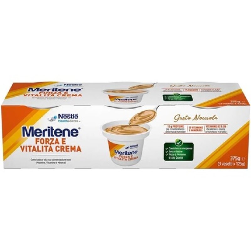 Meritene Hazelnut Cream 125g - Pack of 3
