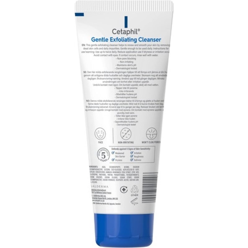 Cetaphil Gentle Exfoliant Cleanser 178ml