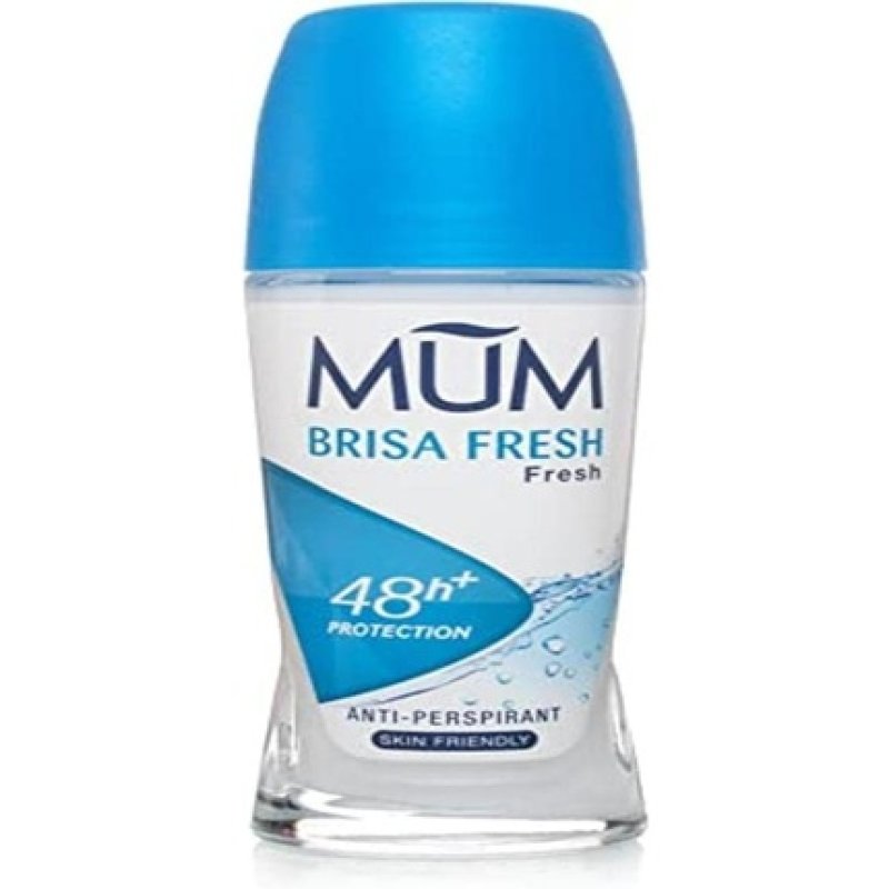 Mum Deodorant Azul Brisa Roll-On 50ml - Pack of 2