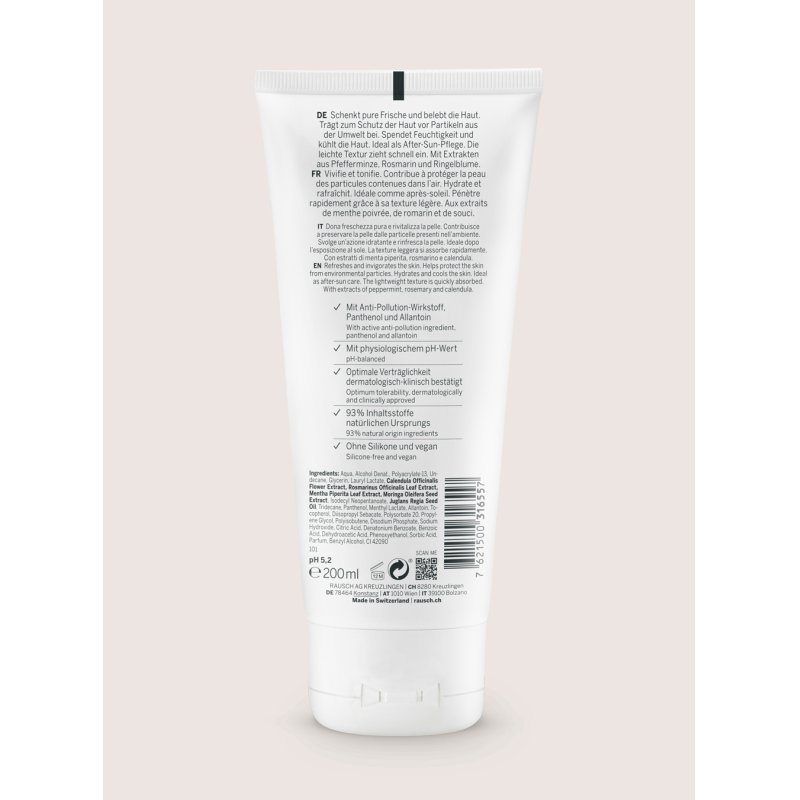 Rausch Fresh Body Lotion with Mint 200ml