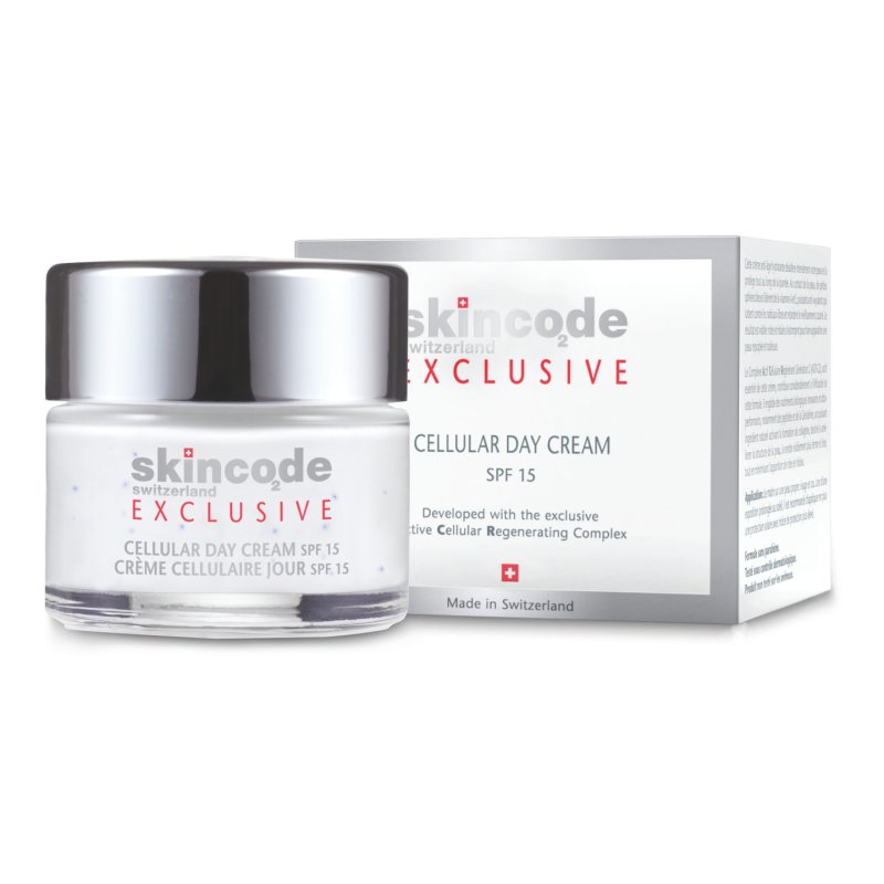 Skincode Essentials Cellular Day Cream SPF15 Decollete, Face, Neck 50 ml