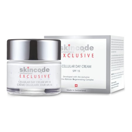 Skincode Essentials Cellular Day Cream SPF15 Crème de jour Decollete, Visage, Cou 50 ml