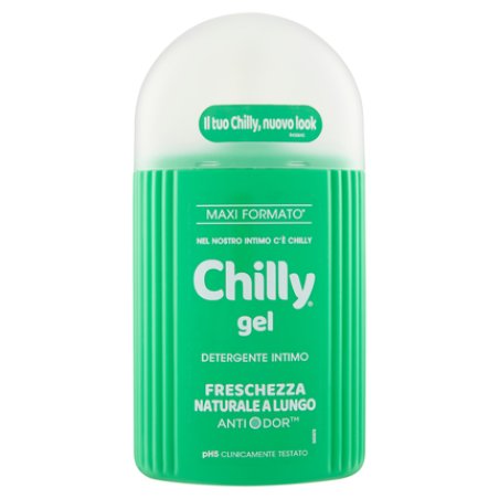 Chilly Intimate Wash Gel - Natural Freshness Long-Lasting With Anti-Odor, 300 Ml