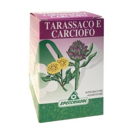 Specchiasol Dandelion and Artichoke Dietary Supplement 80 Capsules