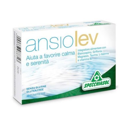 Specchiasol Ansiolev Supplement For Anxiety - 45 Tablets
